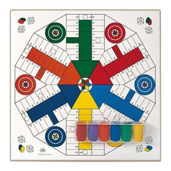 TAB. PARCHIS 6 - OCA MAD. 40X40 CM image 2