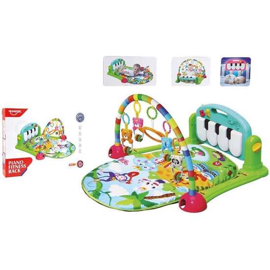 GIMNASIO MANTA ACTIVIDADES CON PIANO 45X8X32CM, PILAS NO INCLUIDAS 2X1,5V AA image 0
