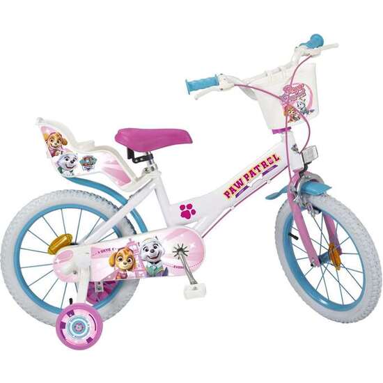 BICICLETA PAW PATROL NIÑA 16"  5/6 AÑOS image 0