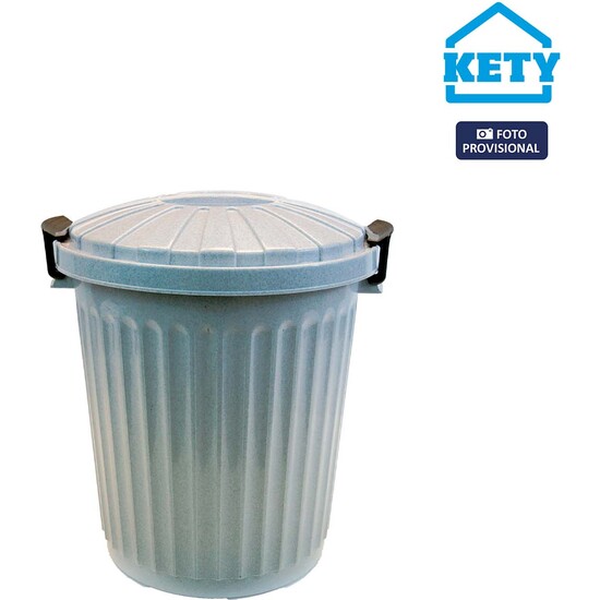 CUBO BASURA CON TAPA 23L KETY image 0