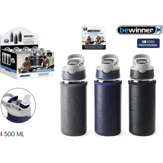 BOTELLA SPORT H2O 500ML BEWINNER image 0