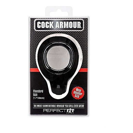 COCK ARMOUR REGULAR - BLACK image 1