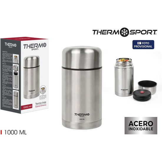 TERMO COMIDA INOX 1000ML THERMOSPORT image 1