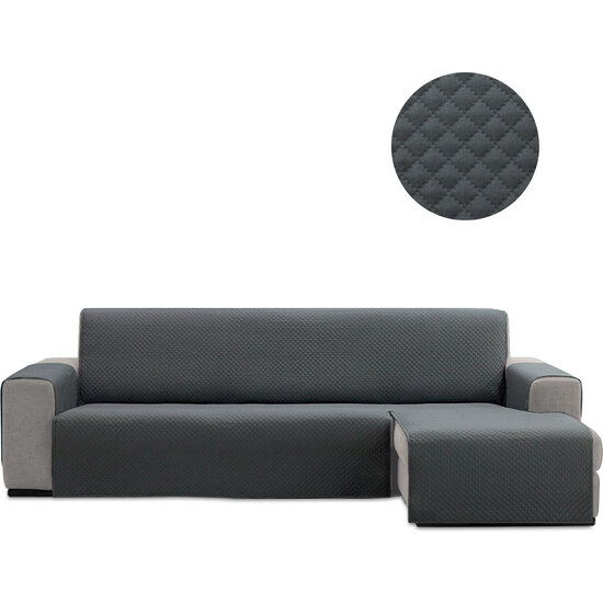 CHAISE IZ/DER ACOLCHADO REVERTE 280 CM GRIS OSCURO image 1