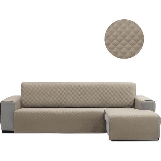 CHAISE IZ/DER ACOLCHADO REVERTE 240 CM BEIG image 1