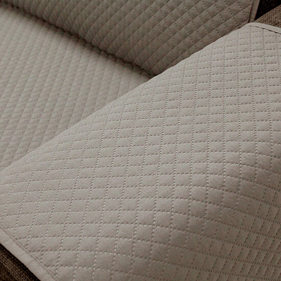 CHAISE IZ/DER ACOLCHADO REVERTE 240 CM BEIG image 6