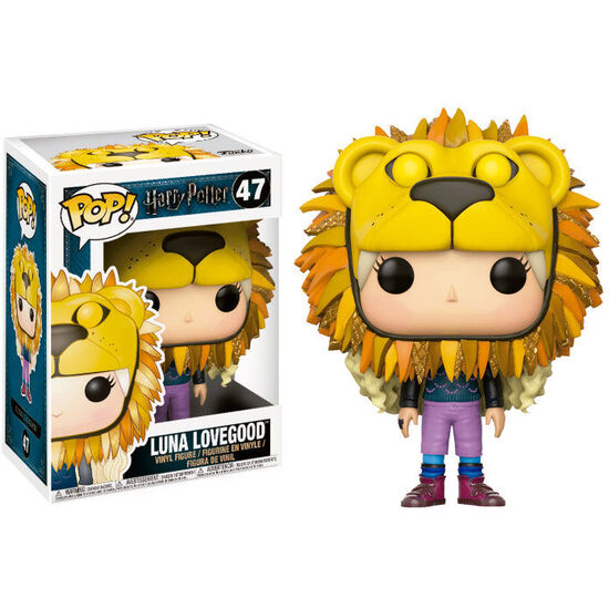 FIGURA POP HARRY POTTER LUNA LOVEGOOD WITH LION HEAD image 0