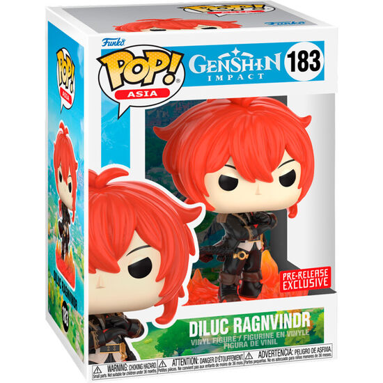 FIGURA POP GENSHIN IMPACT 2 DILUC RAGNVINDR image 0