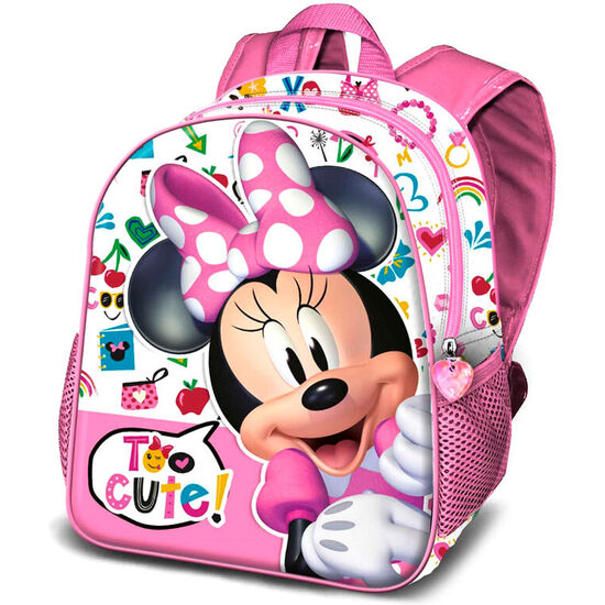 MOCHILA 3D TOO CUTE MINNIE DISNEY 31CM image 0