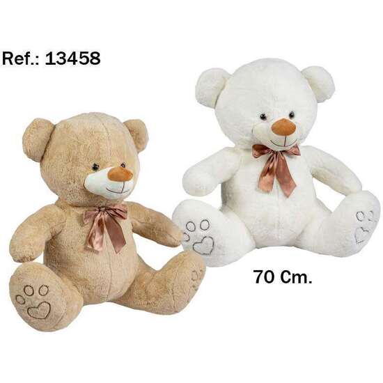 PELUCHE  OSO LAZO GRANDE 70 CM.  - MODELOS SURTIDOS image 0