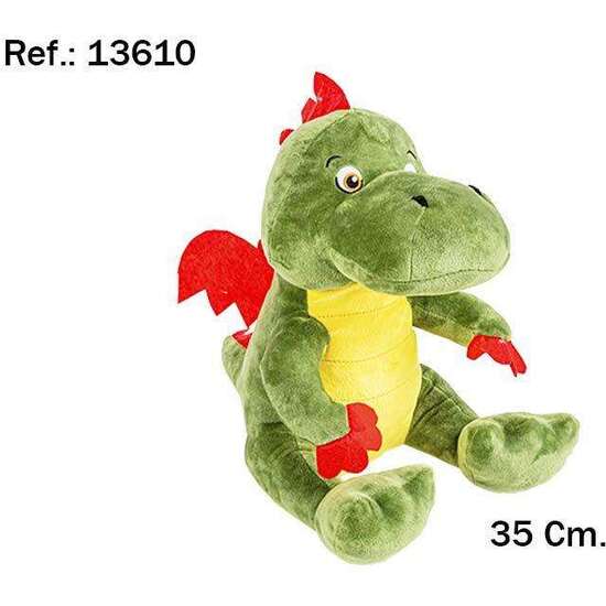 PELUCHE  DRAGON MILO 35 CM. image 0