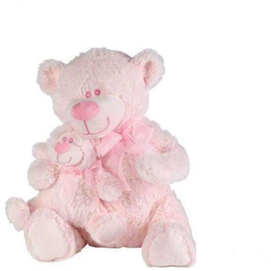 PELUCHE  OSO ROSA MAMA 31 CM. image 1