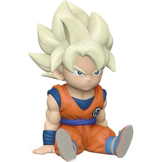 FIGURA HUCHA SON GOKU SUPER SAIYAN DRAGON BALL SUPER 15CM image 0