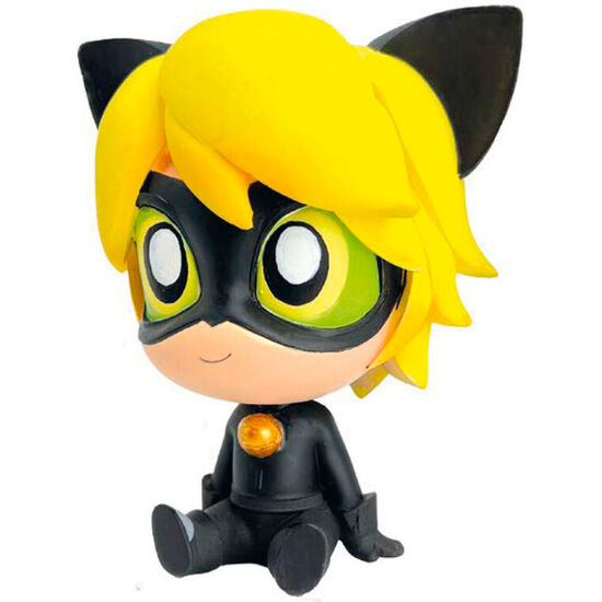 FIGURA HUCHA CAT NOIR CHIBI PRODIGIOSA LADYBUG 18CM image 0