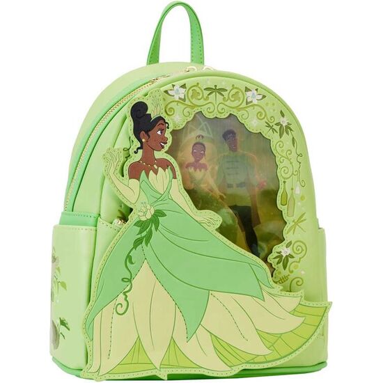 MOCHILA LENTICULAR TIANA Y EL SAPO DISNEY LOUNGEFLY 26CM image 1