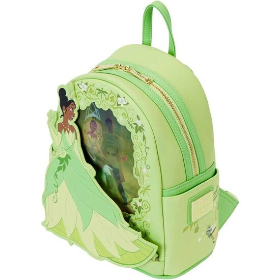 MOCHILA LENTICULAR TIANA Y EL SAPO DISNEY LOUNGEFLY 26CM image 2