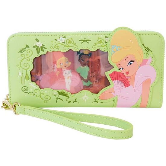 CARTERA LENTICULAR TIANA Y EL SAPO DISNEY LOUNGEFLY image 0