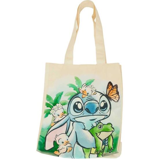 BOLSA SHOPPING PRIMAVERA STITCH DISNEY LOUNGEFLY 35CM image 0