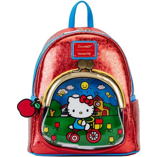 MOCHILA 50TH ANNIVERSARY HELLO KITTY LOUNGEFLY 26CM image 0