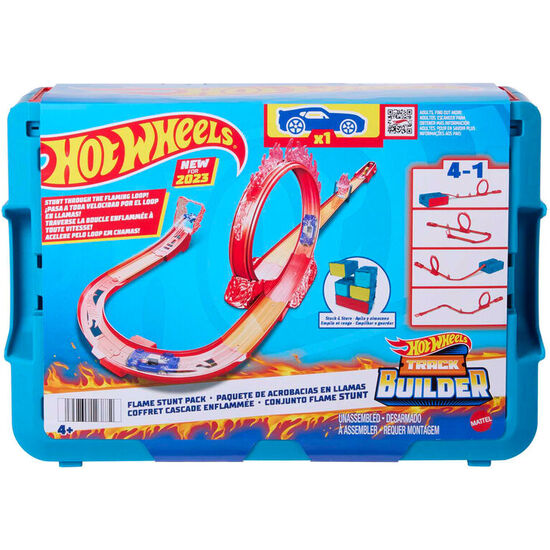 PISTA ACROBACIAS EN LLAMAS HOT WHEELS image 0