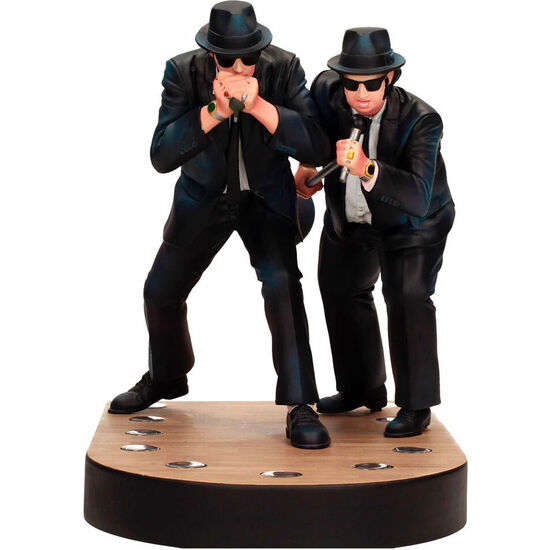 FIGURA ELWOOD Y JAKE THE BLUES BROTHERS 18CM image 0