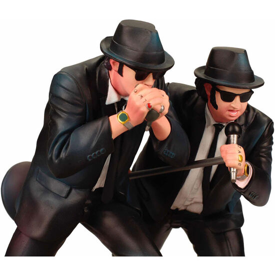 FIGURA ELWOOD Y JAKE THE BLUES BROTHERS 18CM image 3