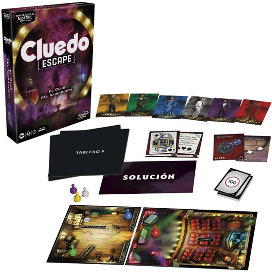 JUEGO CLUEDO ESCAPE:CLUB ILUSIONIST image 0