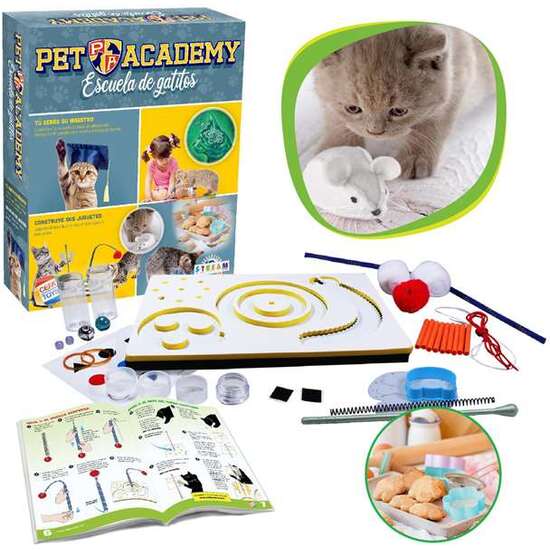 JUEGO EDUCATIVO PET ACADEMY, ESCUELA DE GATITOS .ENSEÑA A TU MASCOTA REGLAS BÁSICAS DE OBEDIENCIA! image 0