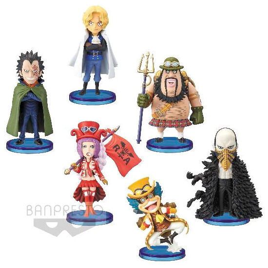 FIGURA WORLD COLLECTIBLE FIGURE REVOLUTIONARY ARMY ONE PIECE STAMPEDE SURTIDO 7CM image 0