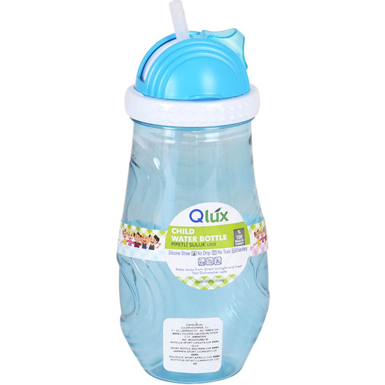 SPORT BOTTLE W/STRAW LUX 400ML QLUX image 4