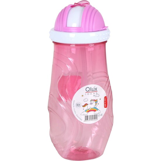 SPORT BOTTLE W/STRAW LUX 400ML QLUX image 5