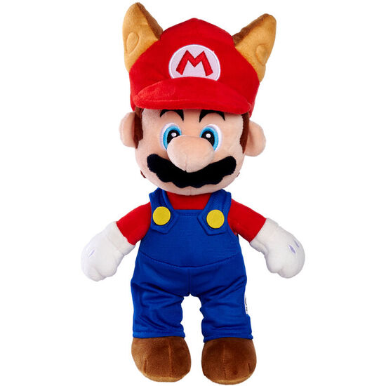 PELUCHE MAPACHE MARIO SUPER MARIO BROS 30CM image 0