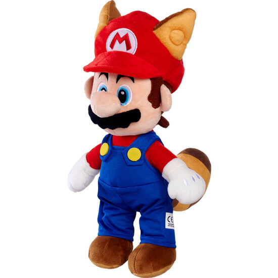 PELUCHE MAPACHE MARIO SUPER MARIO BROS 30CM image 1