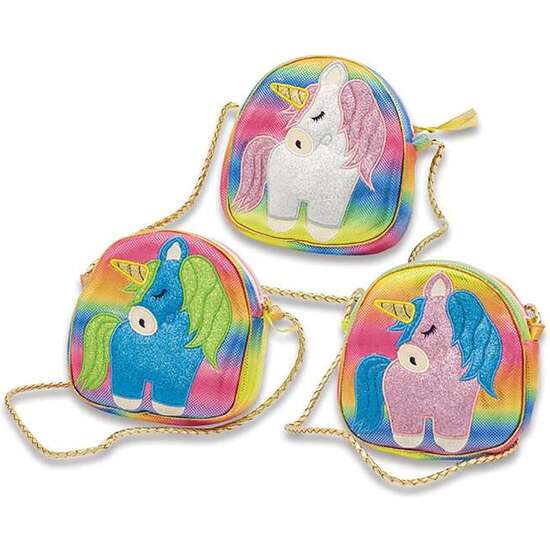 BOLSO UNICORNIO 20CM 3 COLORES image 1