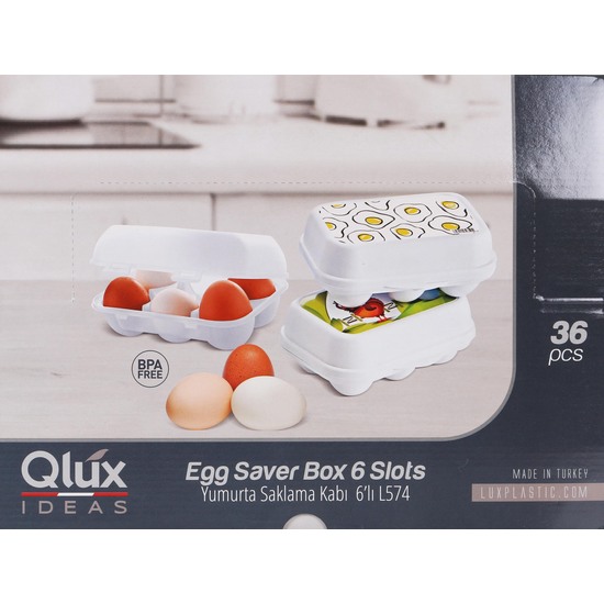 EGG SAVER BOX (6 SLOTS) QLUX image 3