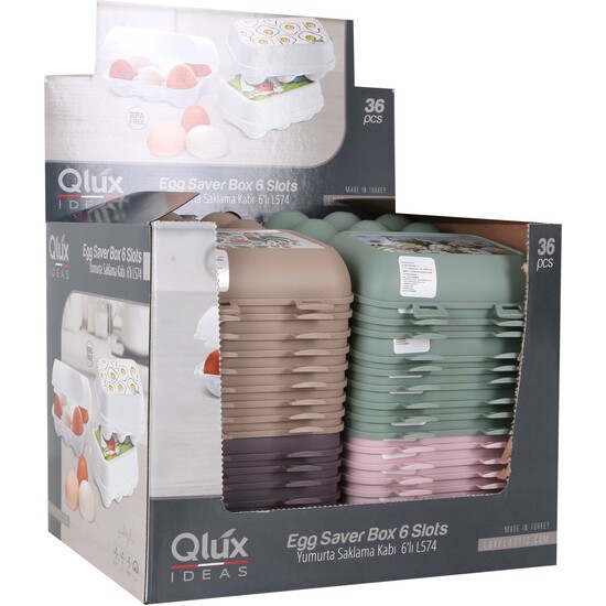 EGG SAVER BOX (6 SLOTS) QLUX image 5