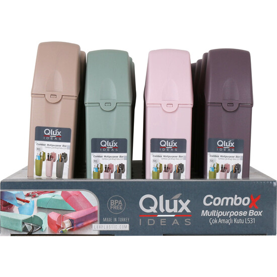 DOUBLE HOLDER BRUSH TOOTH QLUX image 1