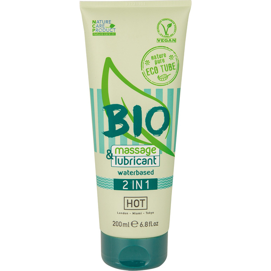 HOT BIO MASSAGE & LUBRICANT 2IN1 200 ML image 0