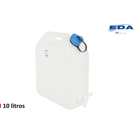 10 LITER WATER CARRIER W/TAP EDA image 0