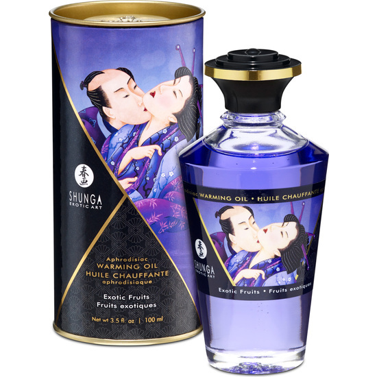 SHUNGA WARMING OIL EXOTIC FRUITS 100 ML image 0