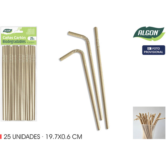 SET-25 PAJITAS CTN.FLEX.KRAFT 197X6 ALGON image 1