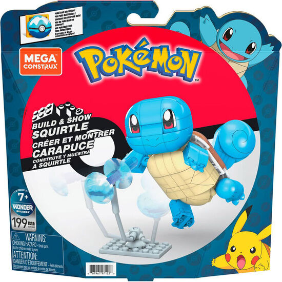 MEGA CONSTRUX SQUIRTLE POKEMON image 2