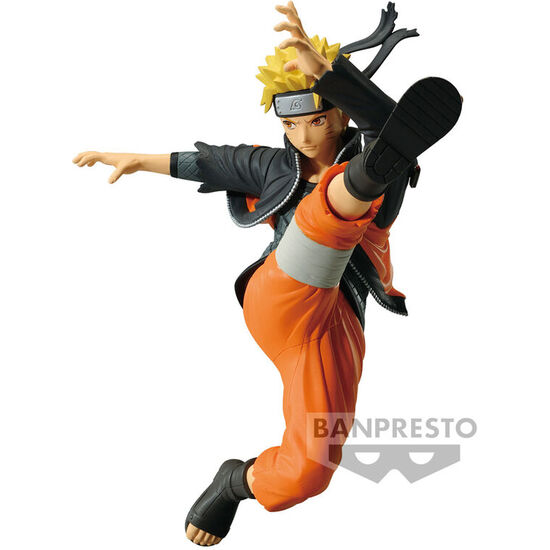 FIGURA NARUTO UZUMAKI VIBRATION STARS NARUTO SHIPPUDEN 14CM image 1