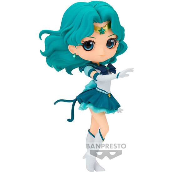 FIGURA ETERNAL SAILOR NEPTUNE VER.A PRETTY GUARDIAN SAILOR MOON COSMOS THE MOVIE Q POSKET 14CM image 2