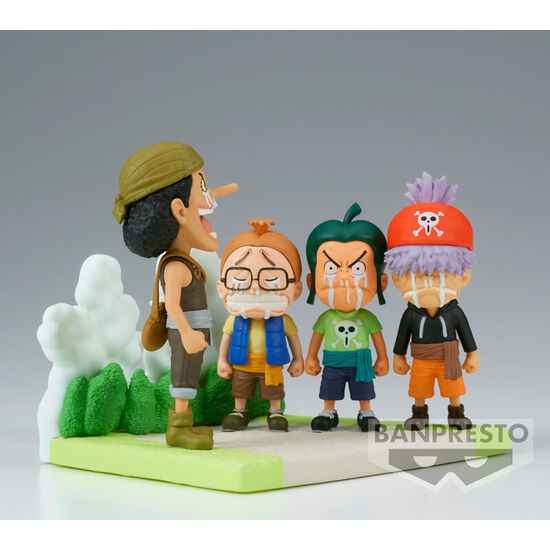 FIGURA USOPP PIRATES LOG STORIES ONE PIECE 7CM image 1