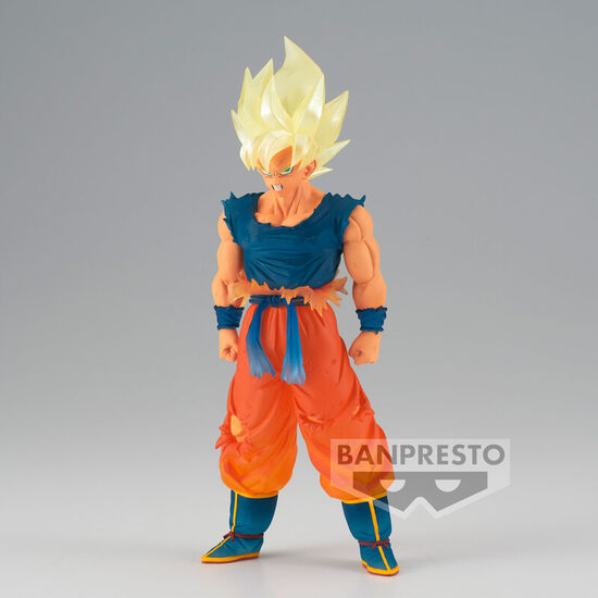 FIGURA SUPER SAIYAN SON GOKU CLEARISE DRAGON BALL Z 17CM image 1