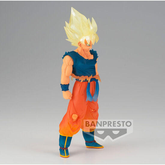 FIGURA SUPER SAIYAN SON GOKU CLEARISE DRAGON BALL Z 17CM image 2