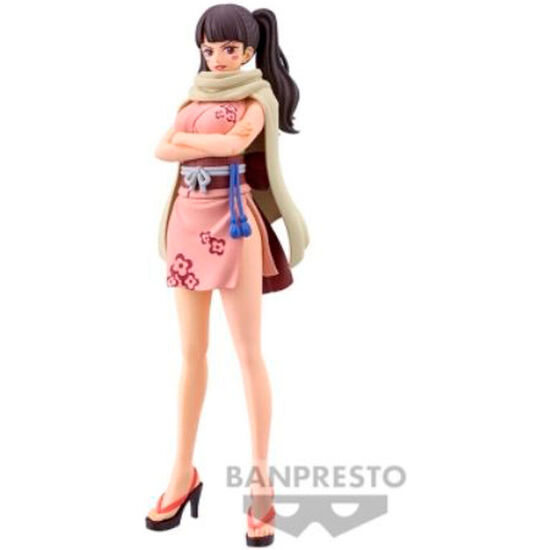 FIGURA SHINOBU KOCHO WANOKUNI YUKATA THE GRANDLINE SERIES ONE PIECE 16CM image 0