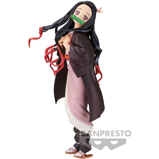 FIGURA NEZUKO KAMADO SPECIAL COLOR GLITTER & GLAMOURS DEMON SLAYER KIMETSU NO YAIBA 22CM image 0