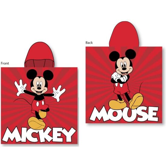 PONCHO TOALLA MICKEY DISNEY MICROFIBRA image 0